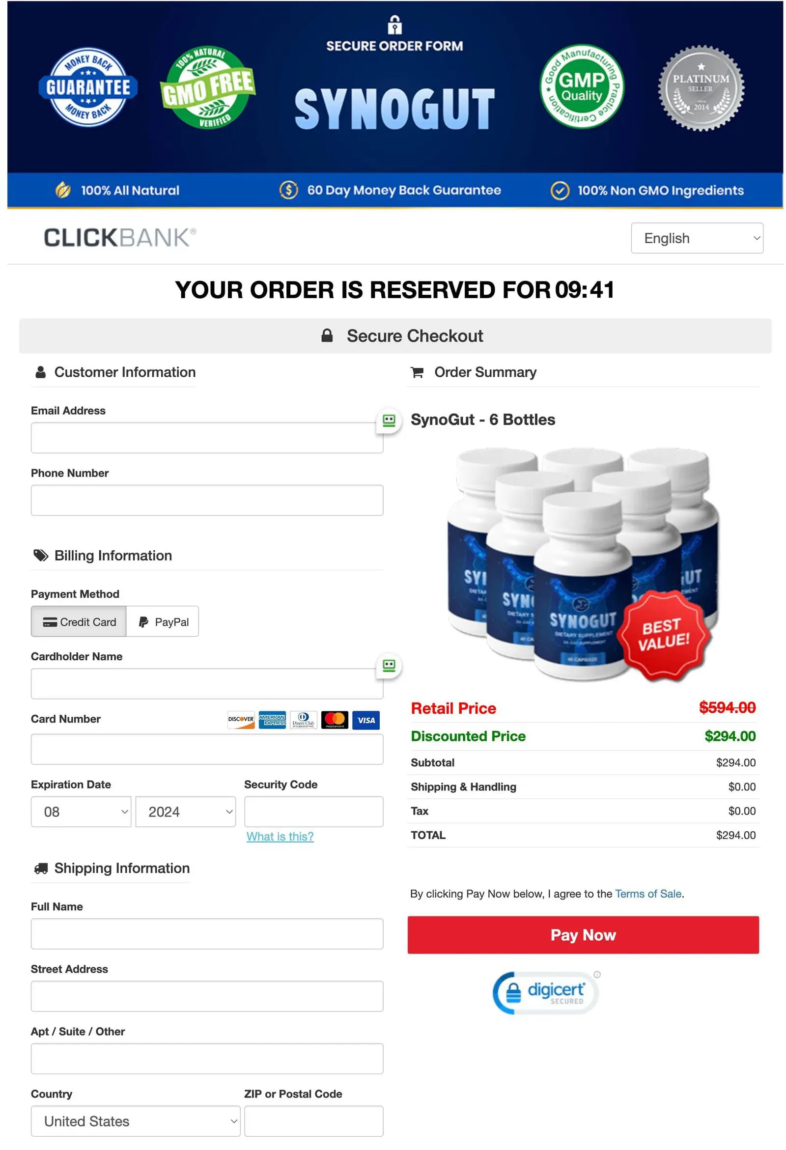 SynoGut Discount
